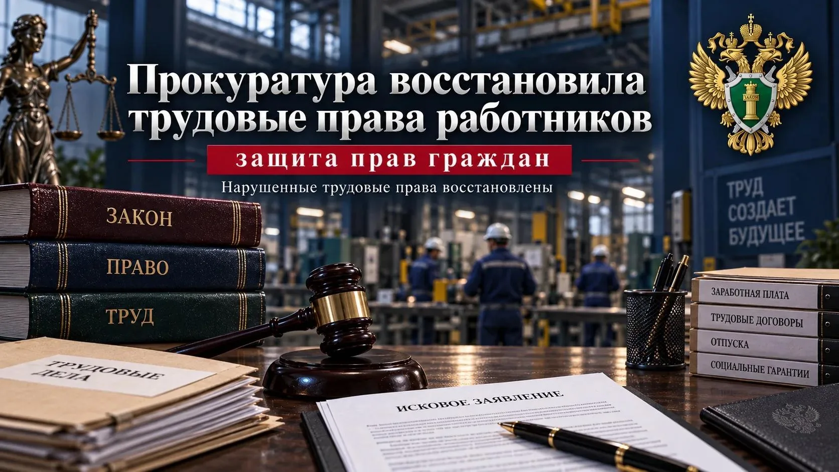 ❗После вмешательства прокуратуры Красноборского района восстановлены трудовые права раб...