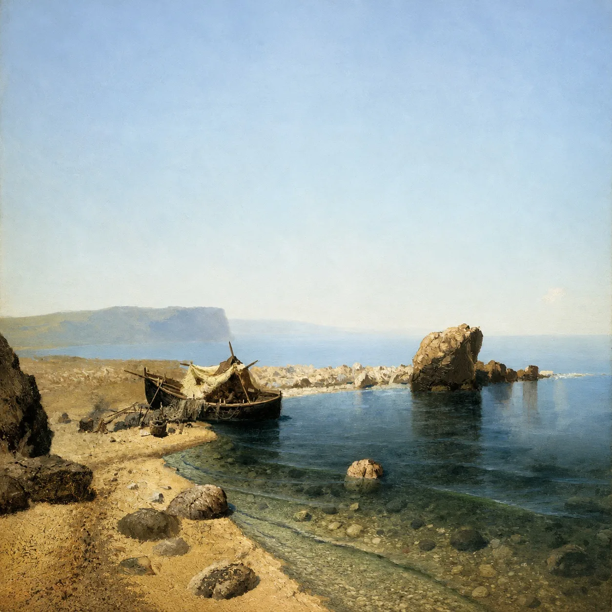 Руфин Судковский «Прозрачная вода» 1879 г.

🌻Льняной Холст