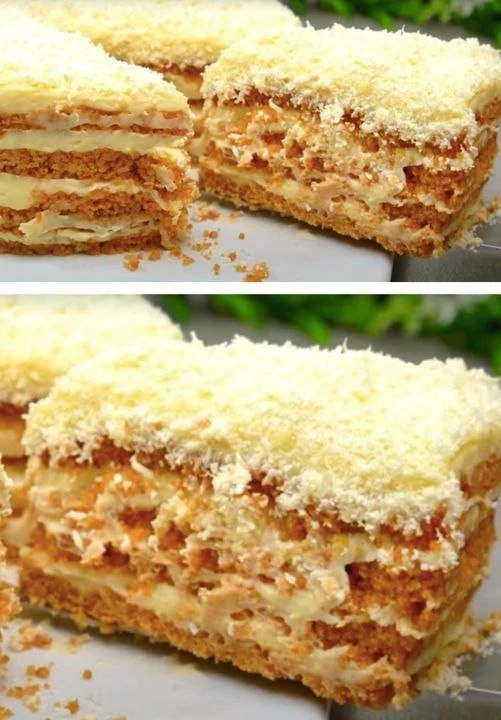 БЫСТРЫЙ ТОРТ БЕЗ ВЫПЕЧКИ! ВКУСНЫЙ И НЕЖНЫЙ😋