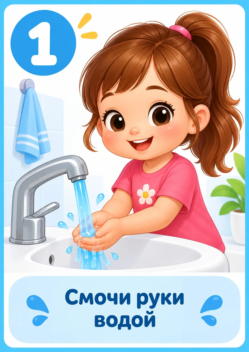 АЛГОРИТМ МЫТЬЯ РУК ДЛЯ ДЕТЕЙ