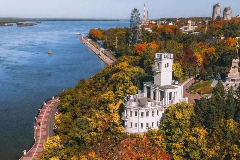 Золотая осень в Хабаровске