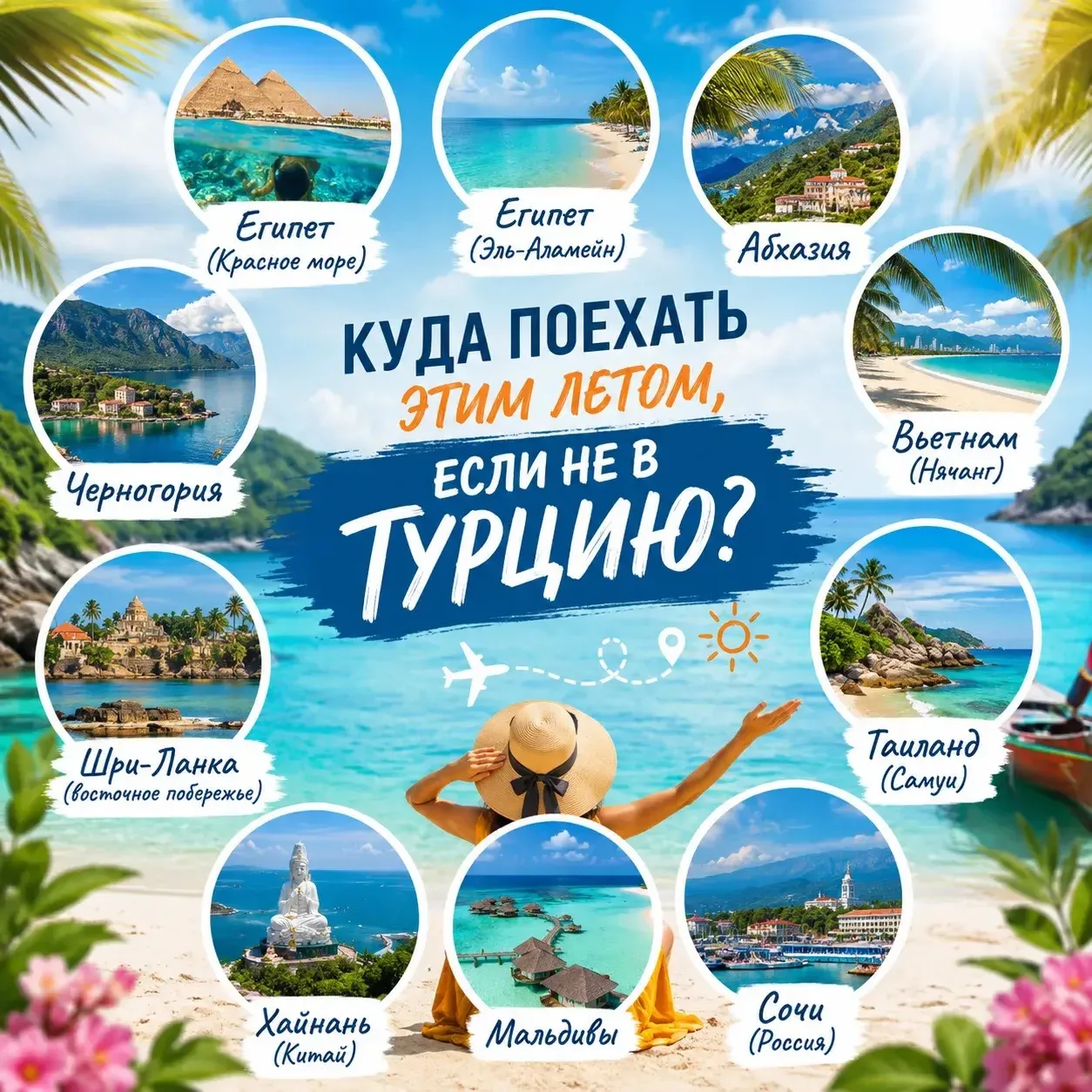 ☀️ «ХОЧУ ЛЕТОМ НА МОРЕ, НО ТОЛЬКО НЕ В ТУРЦИЮ»🙅‍♀️