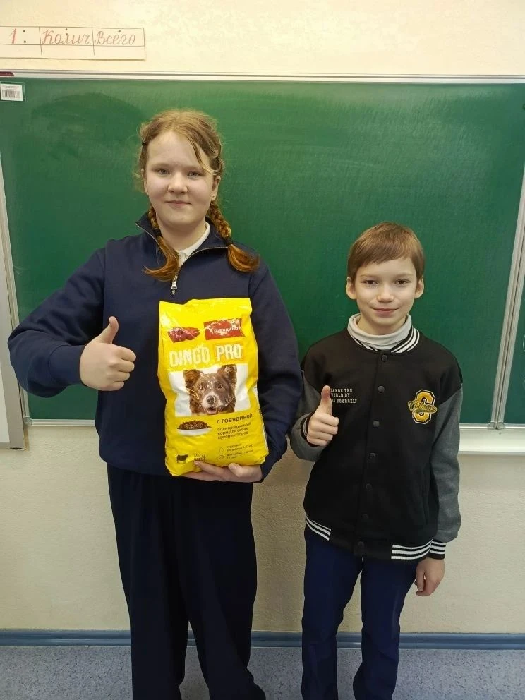 🐾 Акция «сНежный пес» продолжается!  В нашей школе полным ходом идут мероприятия в рамках благотвори