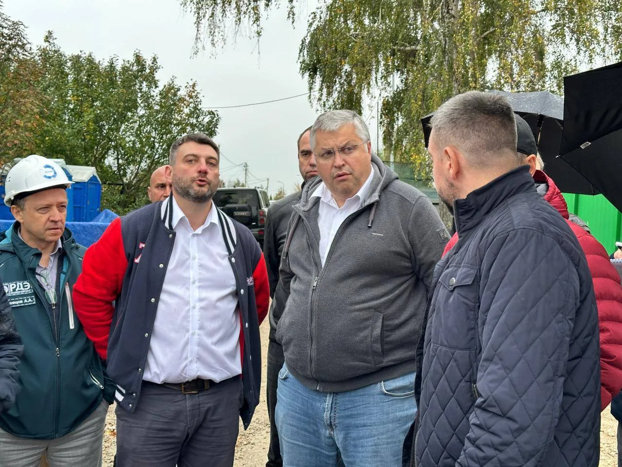 Кирилл Григорьев проверил очистные сооружения в Зарайске