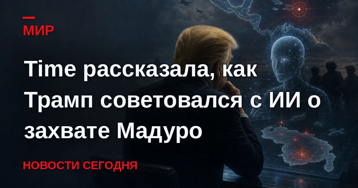 Это произошло в декабре 2025 года. Президент США Дональд Трамп до захвата президента Ве...