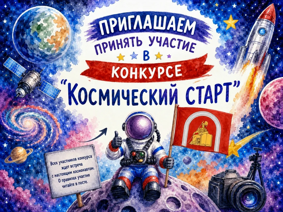 🚀 Творческий конкурс «Космический старт»!