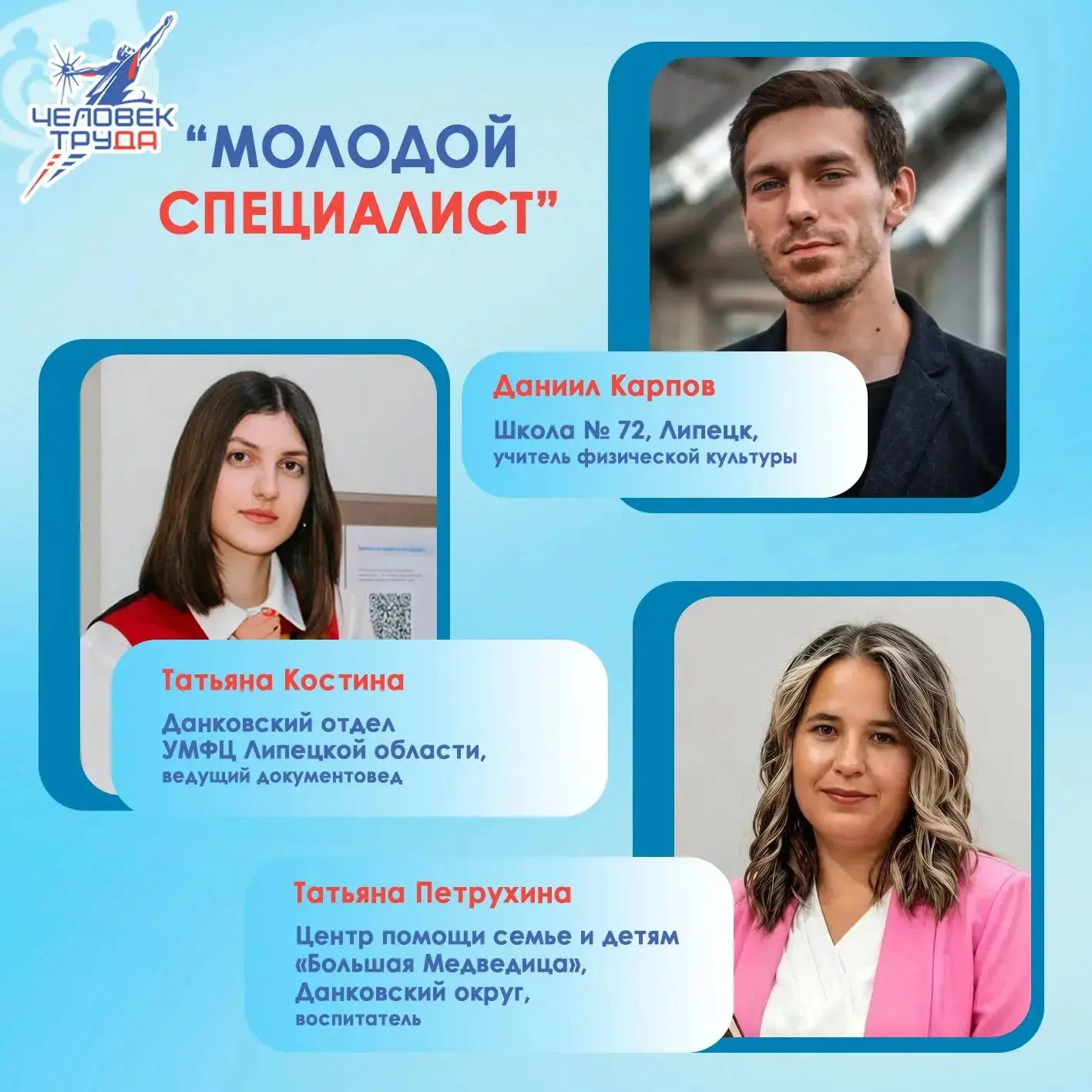 🏆 Премия «Человек труда»: названы имена победителей регионального этапа.