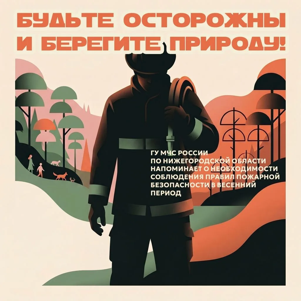 Весна — время тепла, а не пожаров! 🔥