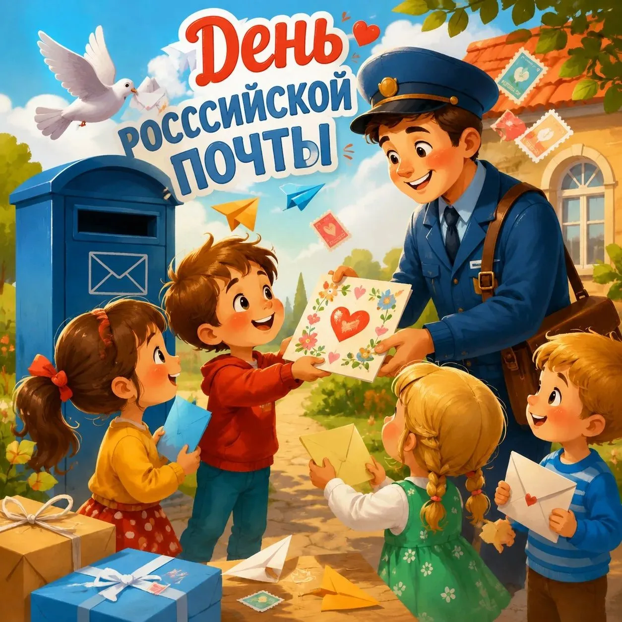 Сегодня у нас был не просто день, а самое настоящее почтовое приключение! 📬✨ Воспитанники из   сред