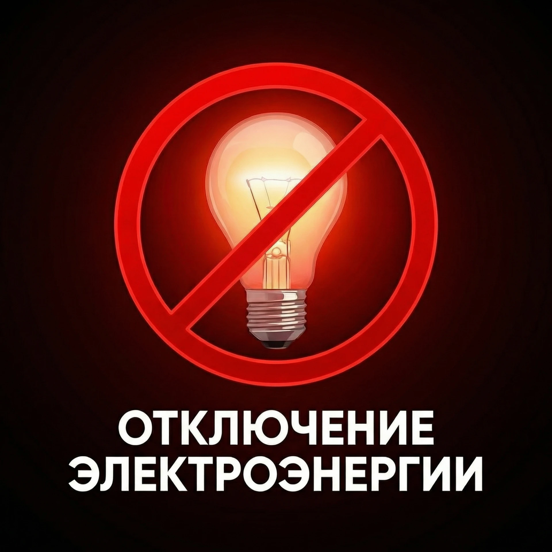 В населенных пунктах Генического округа отключат электричество