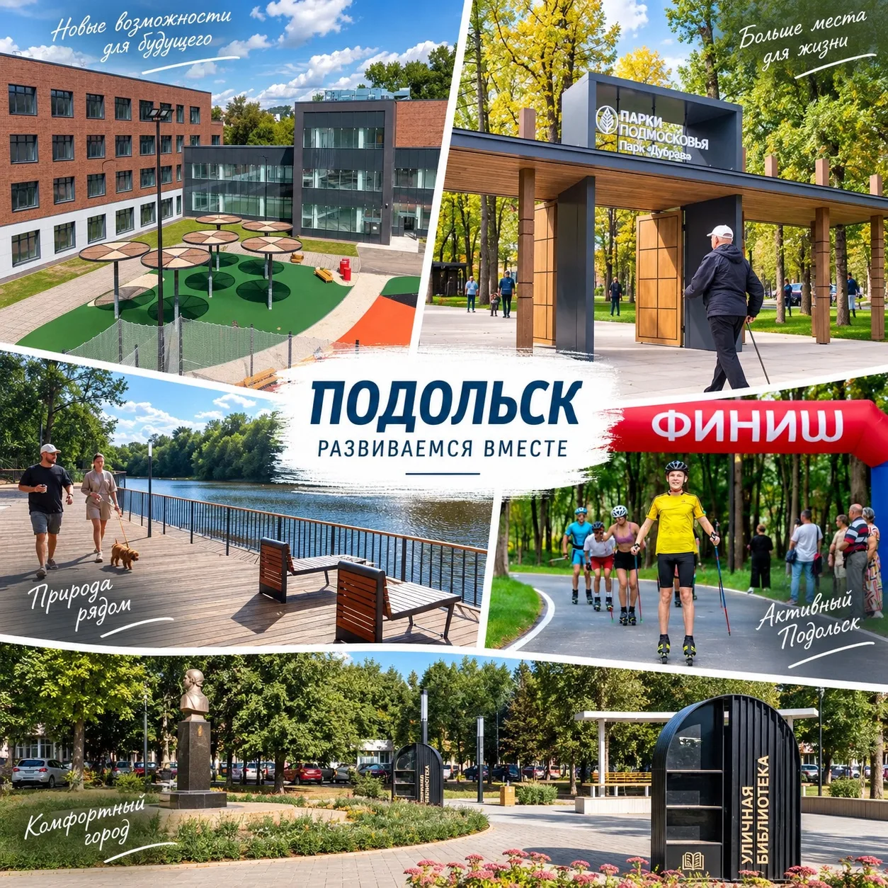 🏗 Как изменился Подольск за пять лет