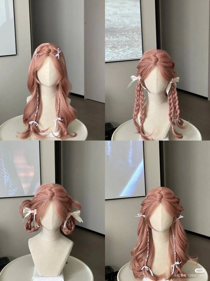 Подборка легких причесок 🎀  ❤️ — если хочешь больше  Хочу как в pinterest