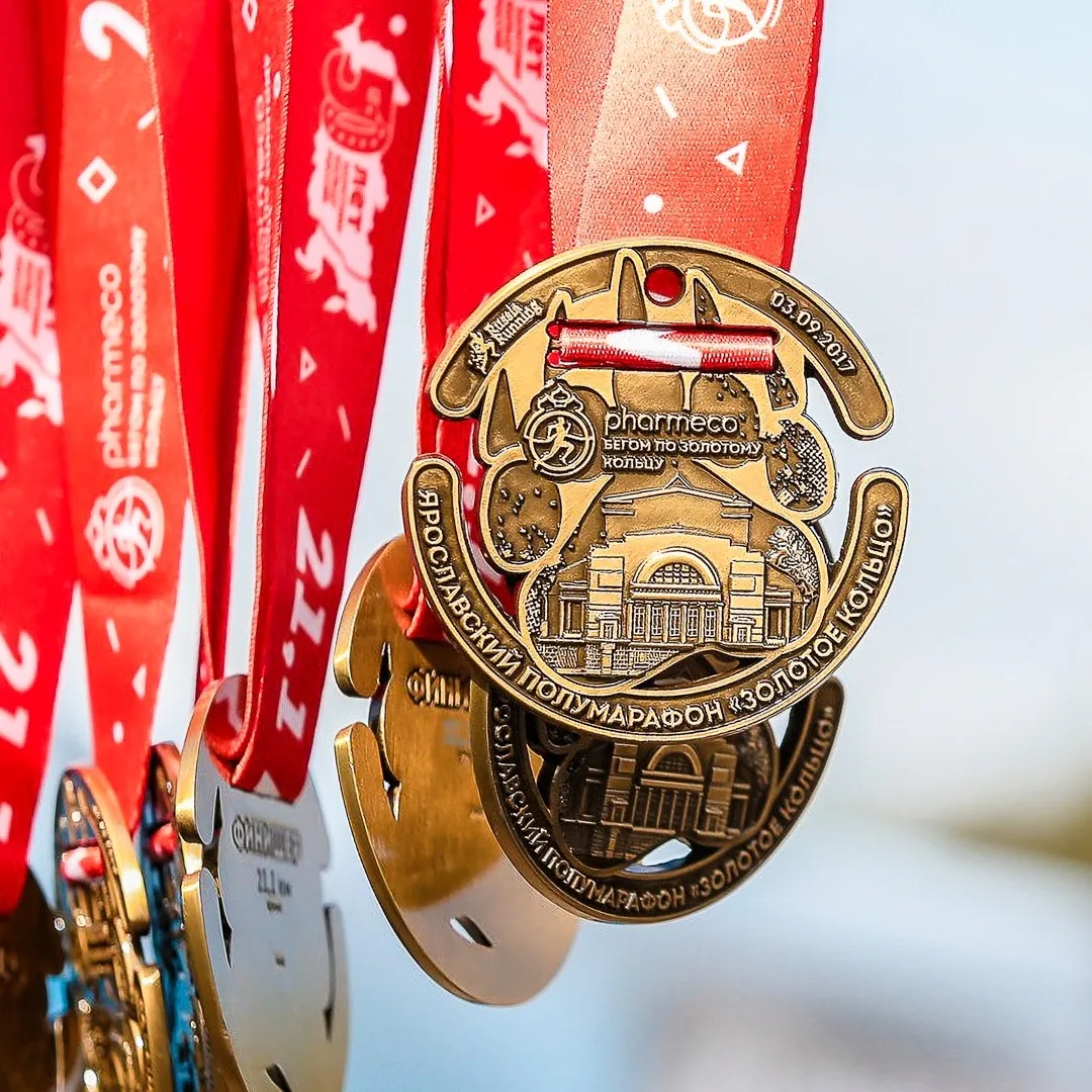 История Ярославского полумарафона в медалях 🏅