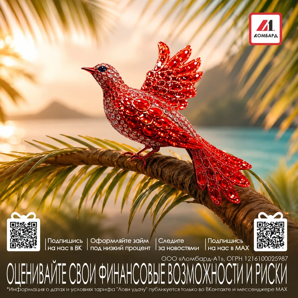 💫 Удача отдохнула на длинных праздничных выходных и снова вылетает к вам! Встречайте нашу птицу и н