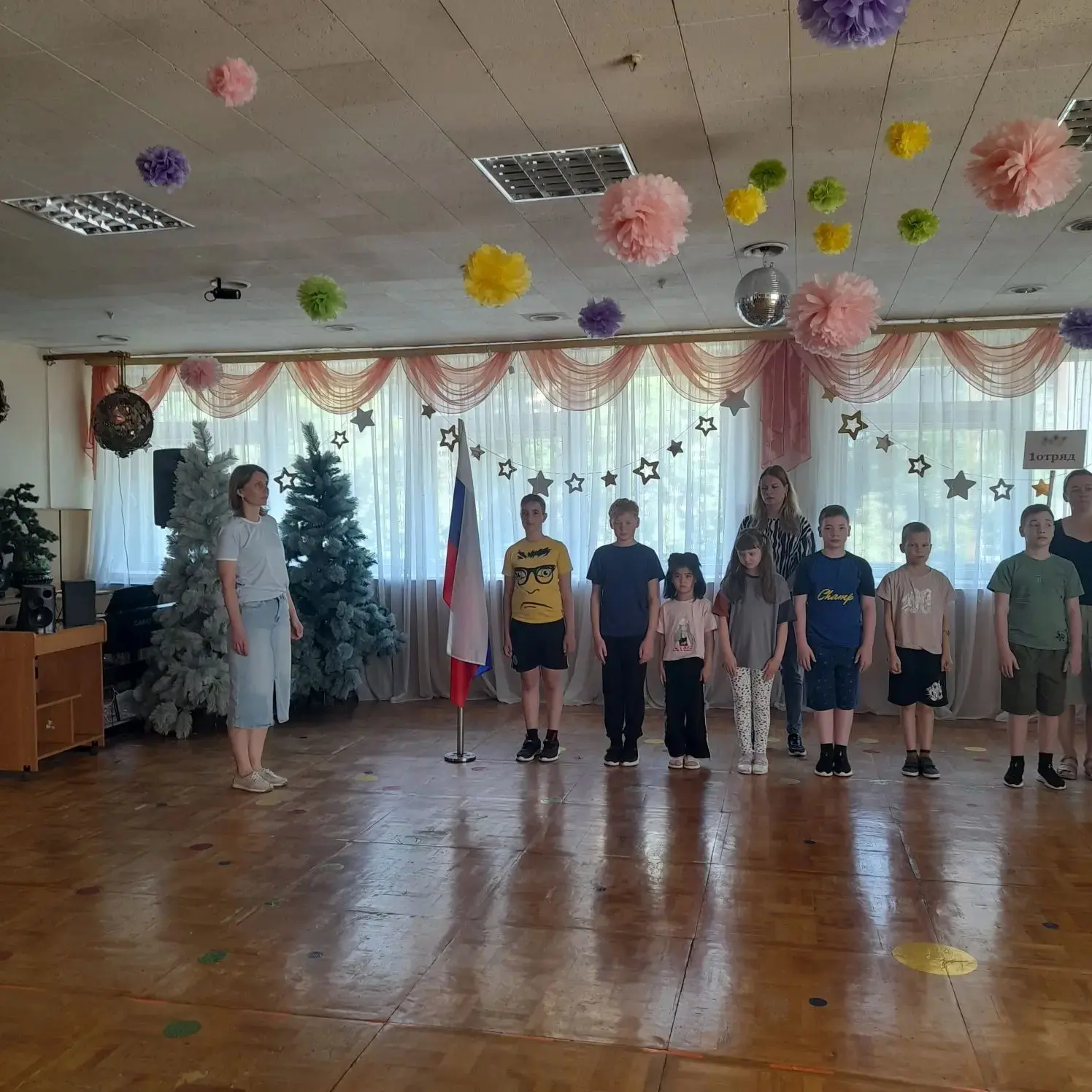 🌟 Новая неделя в лагере стартовала ярко! 🇷🇺