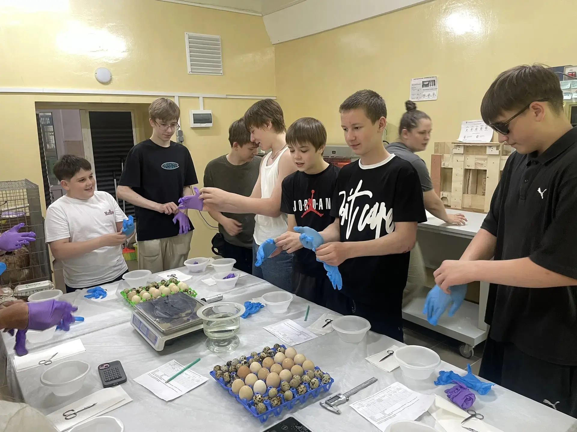 🔬 22 мая 7 «Б» совершил тур в мир больших наук в ФИЦ ВИЖ им. Эрнста! 🎓  Птичья тема захватила нас с 