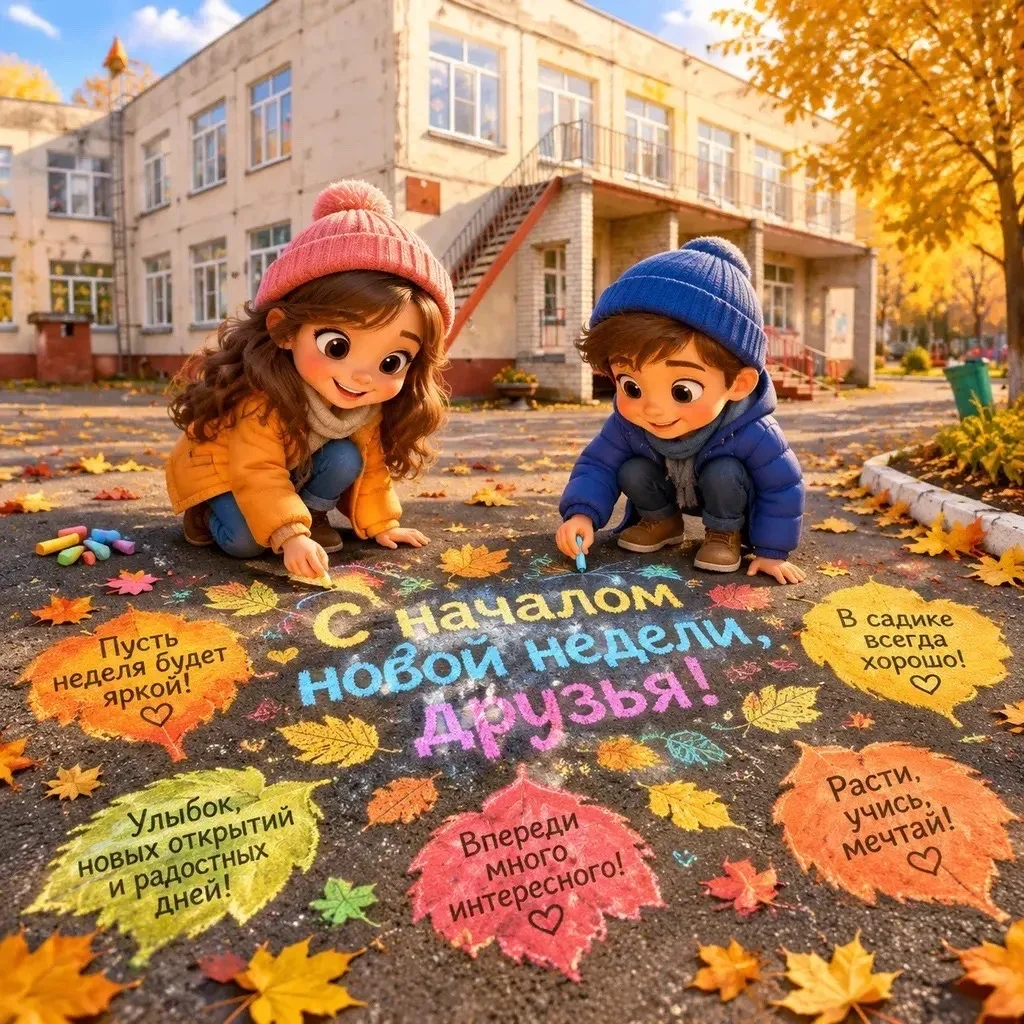 С началом новой недели, друзья! 🍁