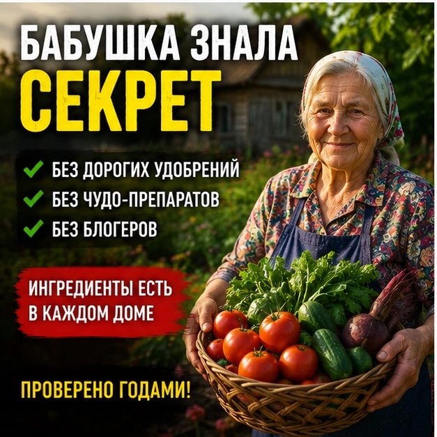 Почему у бабушки урожай был лучше