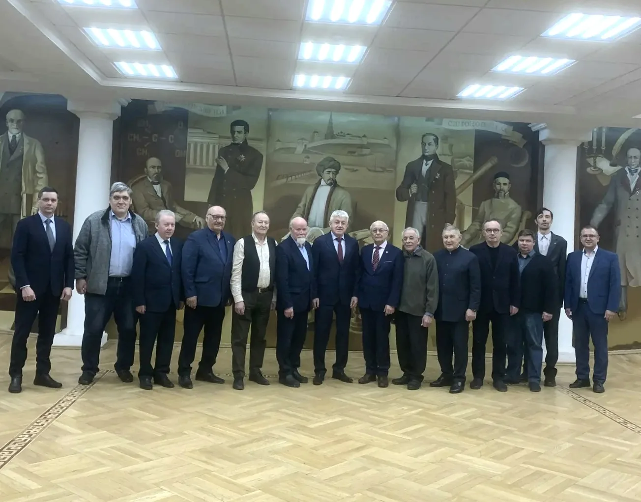 Добрый вечер, дорогие друзья.  Сегодня провели заседание отделения математики, механики и машиноведе