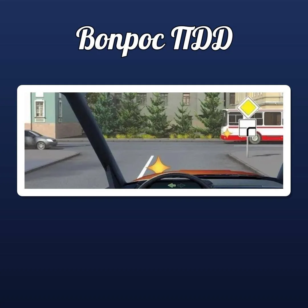 🚦 ВОПРОС ПДД