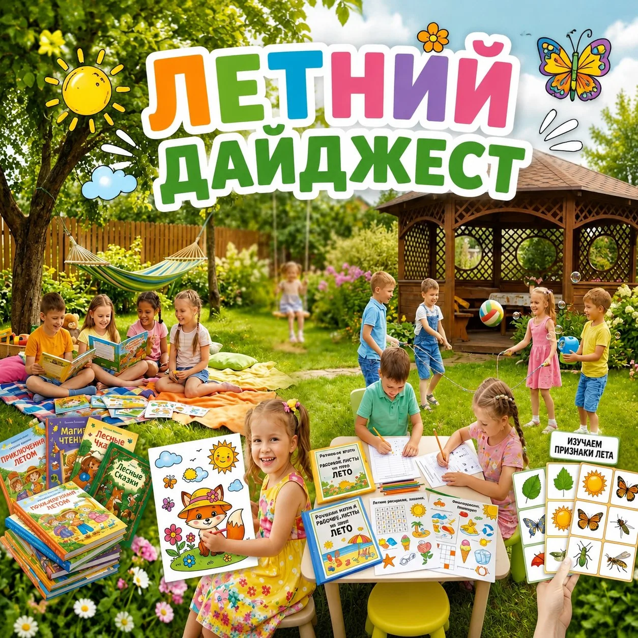 ☀️Чтобы каникулы были не только весёлыми, но и полезными, мы собрали для вас подборку м...
