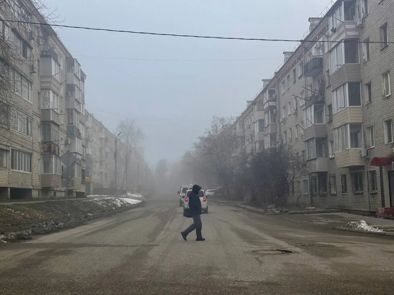 Свободный в тумане: город в новой атмосфере  Сегодня Свободный окутал густой туман, превратив привыч