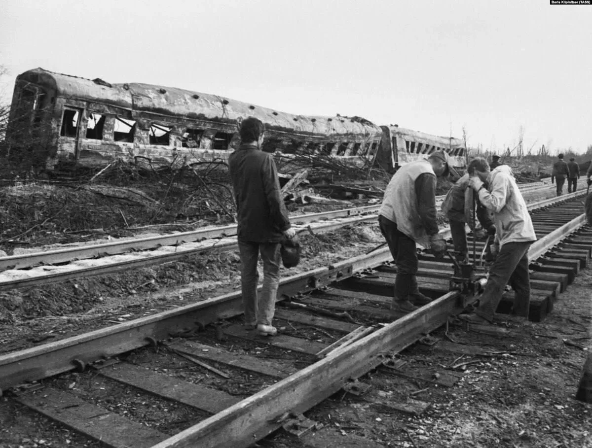 📅 37 лет назад, в ночь с 3 на 4 июня 1989 года, произошла крупнейшая железнодорожная катастрофа в и