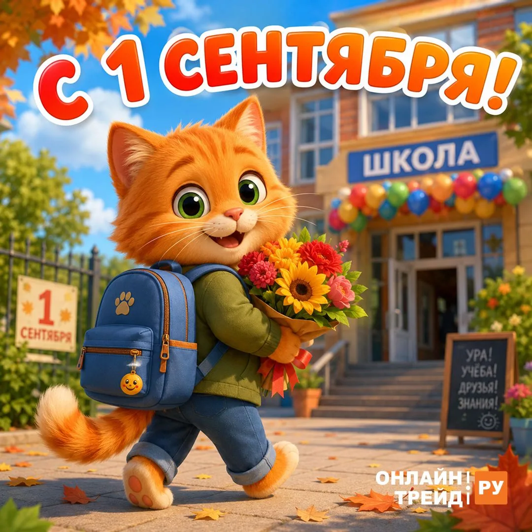 Поздравляем с Днём знаний! 🔔
