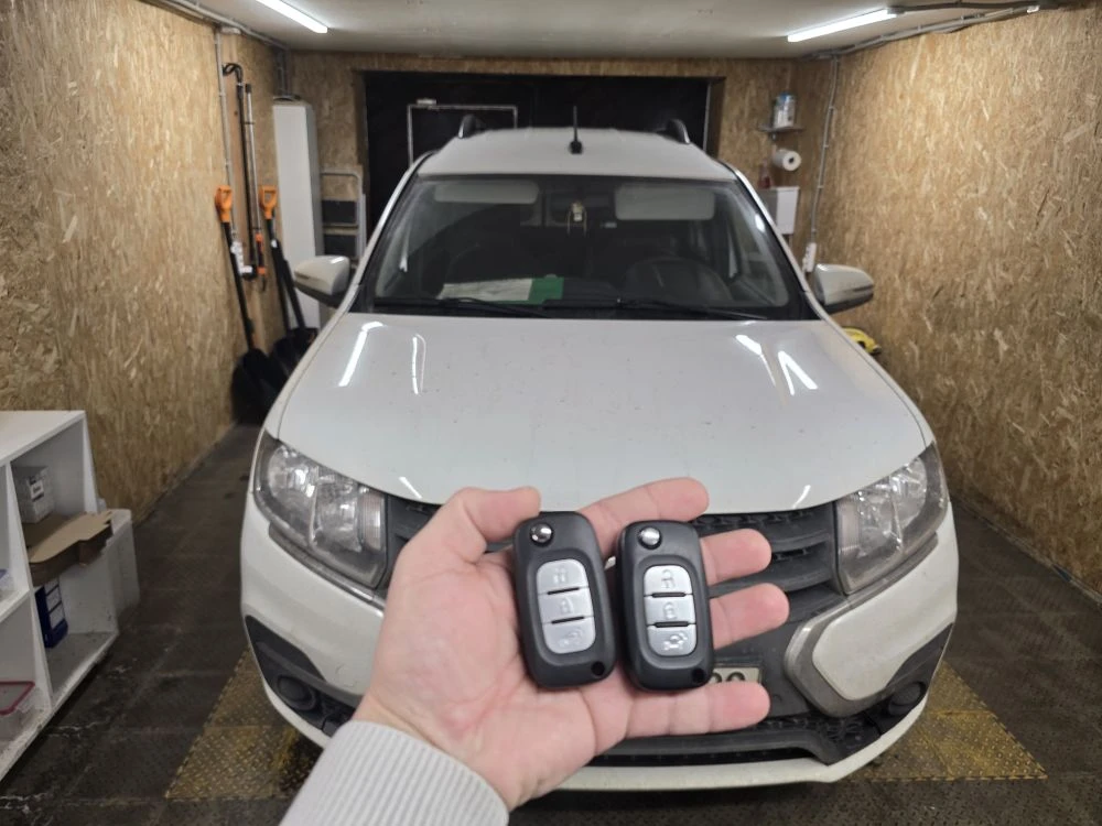 Новый ключ для Lada Largus 2025 года. Владелец потерял один ключ от авто.  В автомобилях Лада до 202