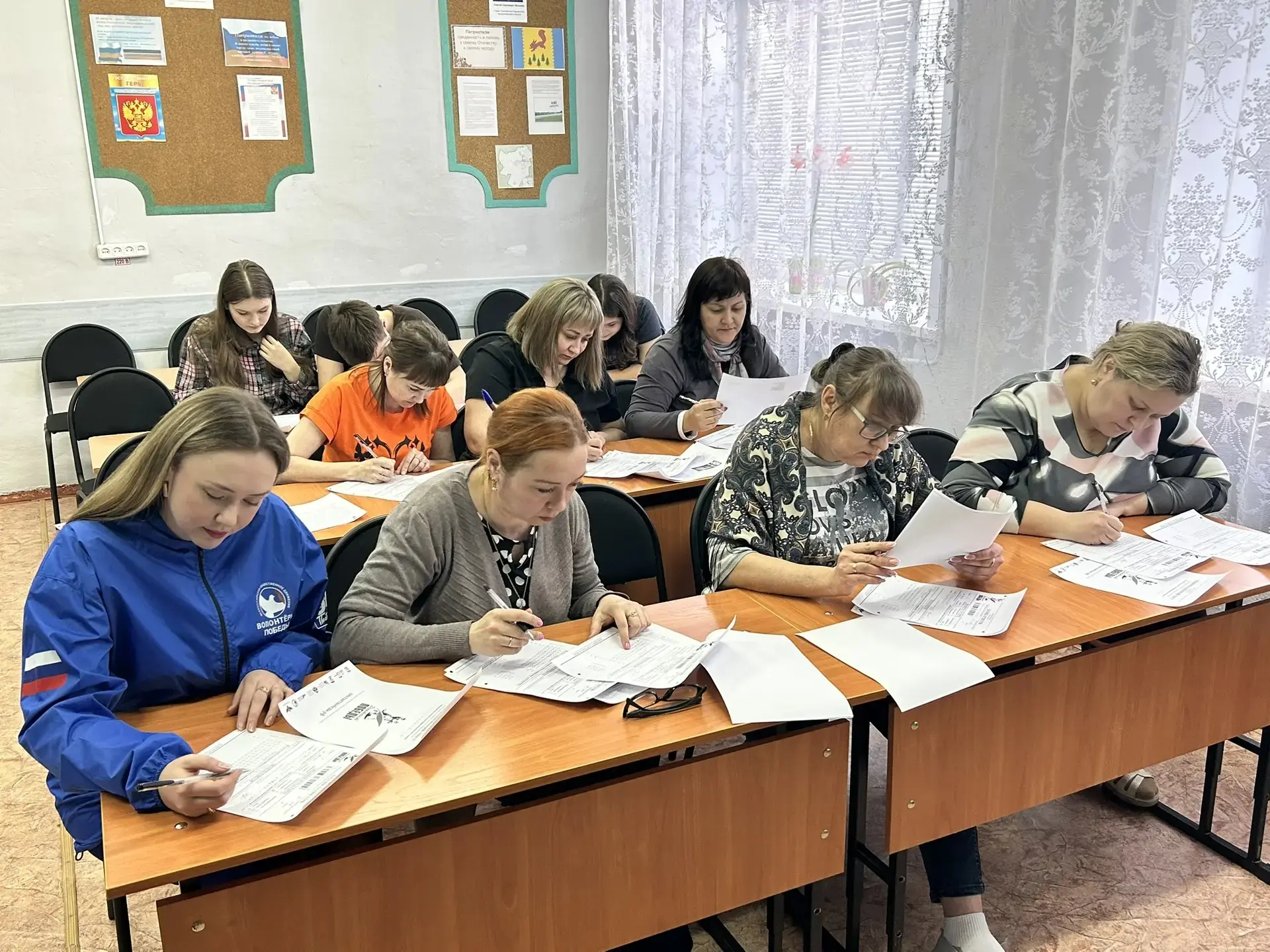 🗓 24 апреля в Центре внешкольной работы прошёл «Диктант Победы».