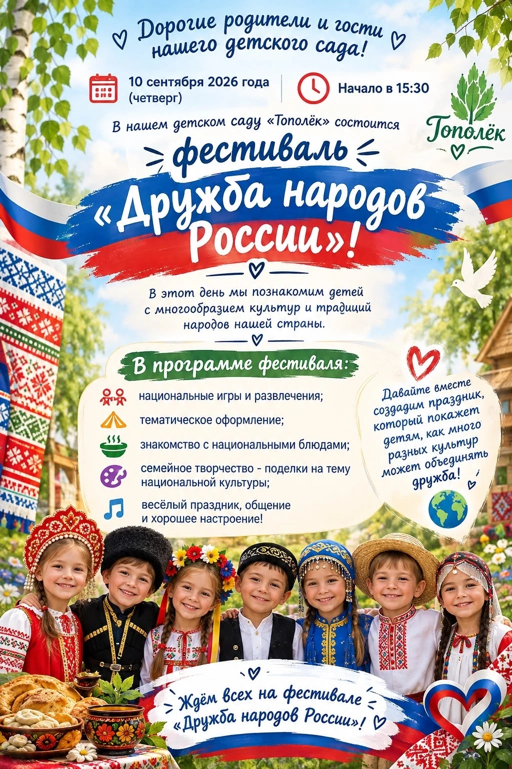 🤍Дорогие родители и гости нашего детского сада! 🤍