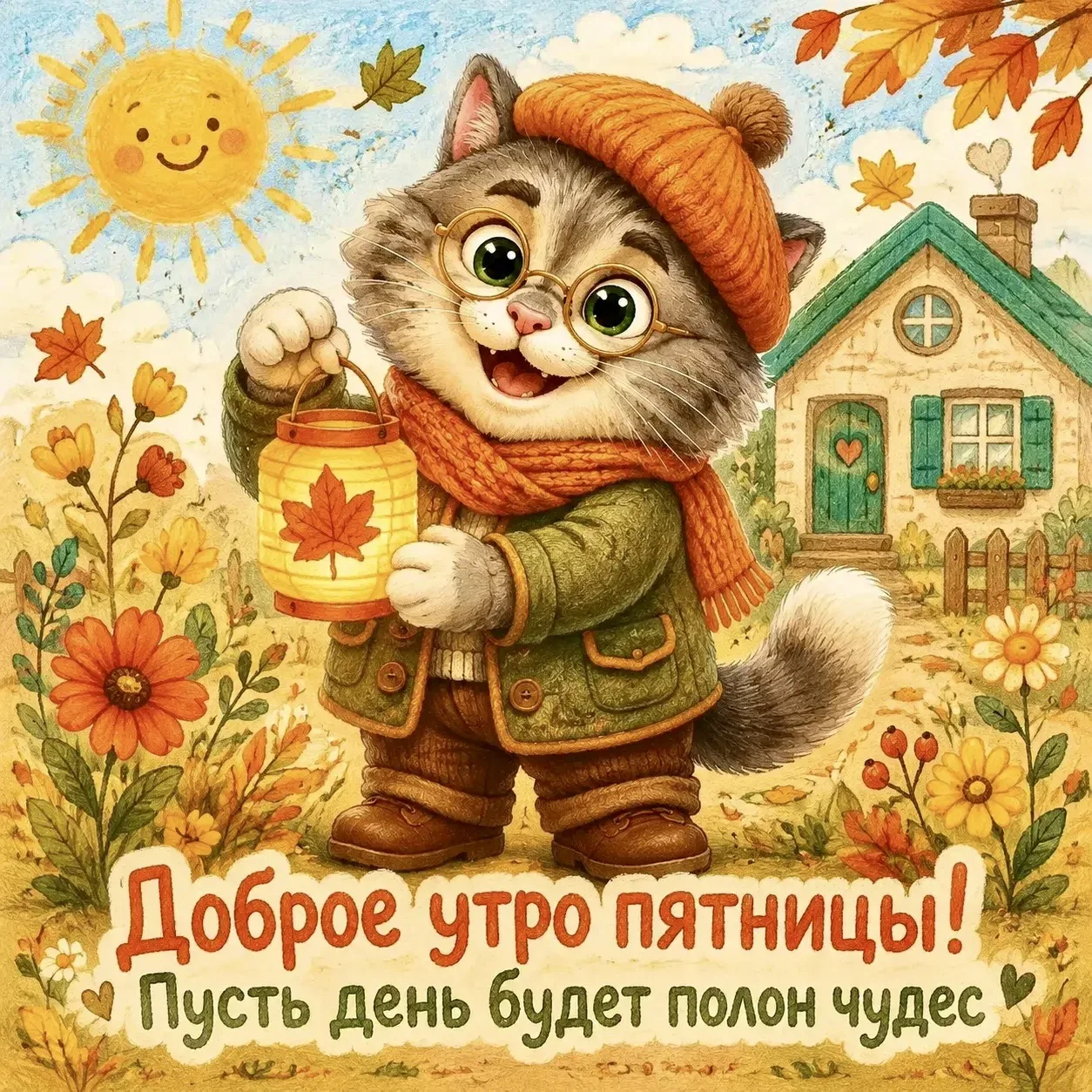☀️ Доброе утро пятницы! Пусть день будет полон чудес!