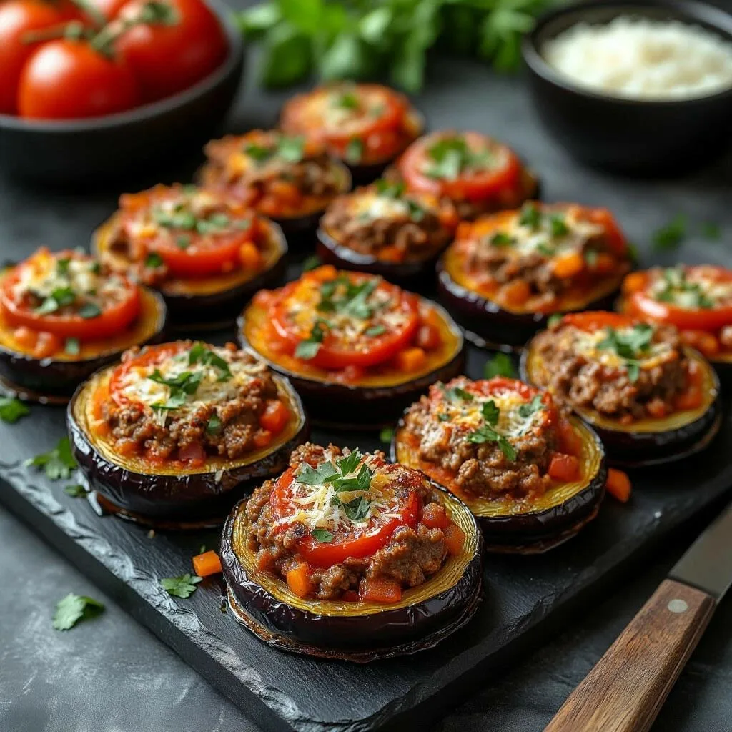 Баклажаны с мясом