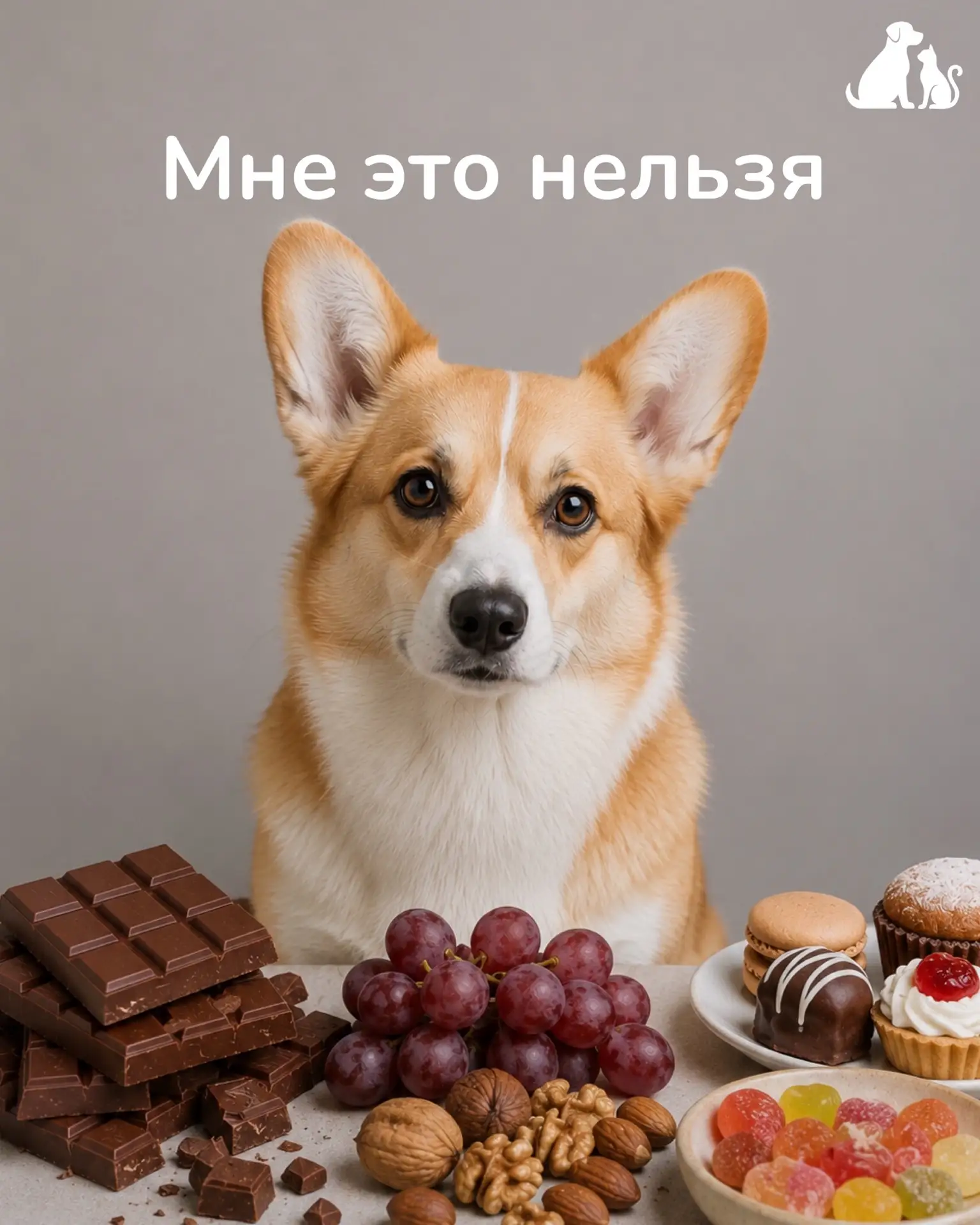 🍫 «Да ему совсем чуть-чуть» — одна из самых частых фраз, которые слышат ветеринарные в...