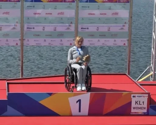 🏆Александра Дупик – чемпионка Европы по гребле на байдарках среди спортсменов с поражением опорно-д