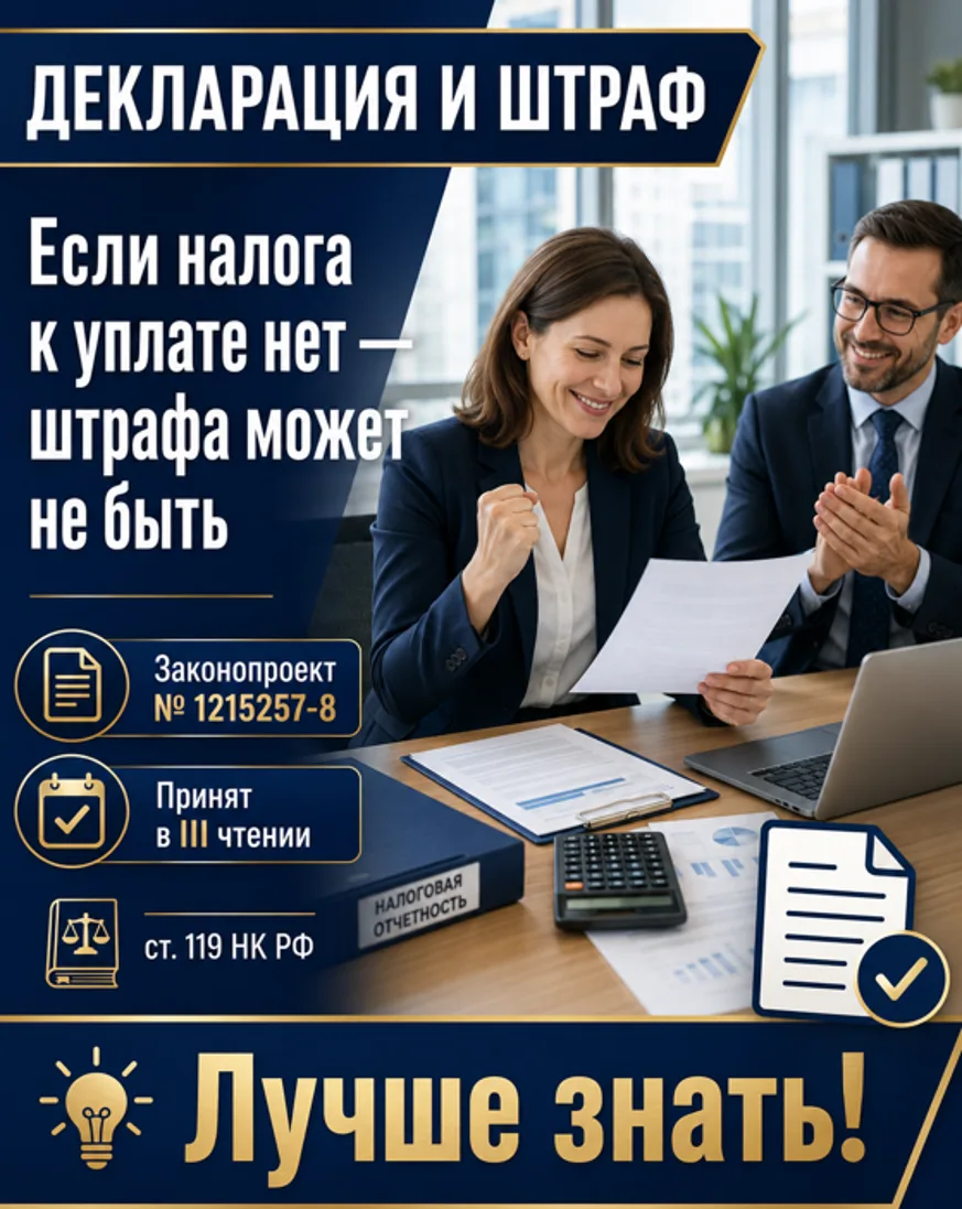Просрочили декларацию? Штраф может быть не всегда