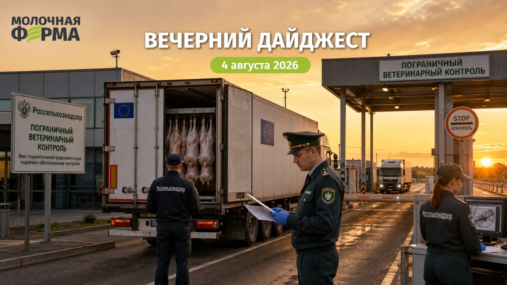 📢 Вечерний дайджест АПК.