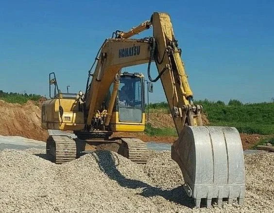 🏗 В Красногорске, в пгт Сабурово, началось устройство дорожного основания на реконструириуемом учас
