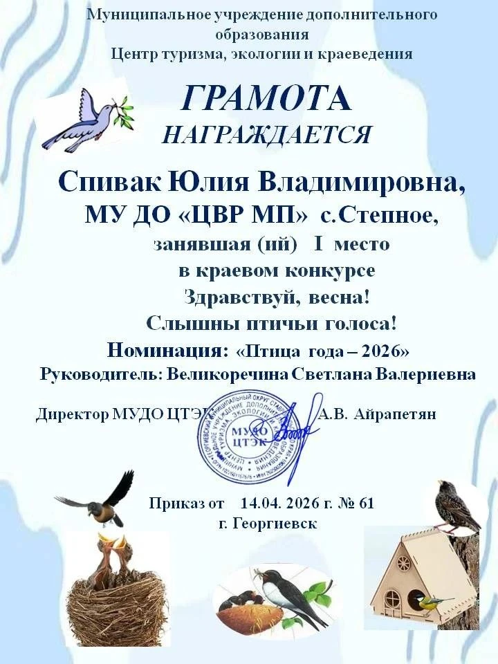 Медиа публикации