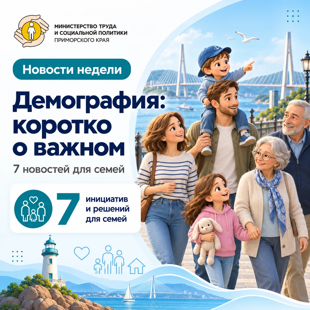 👨‍👩‍👧‍👦 Демография: коротко о важном