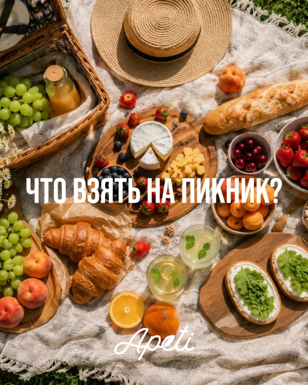 🌿 Собираетесь на пикник, но не знаете, что взять с собой?