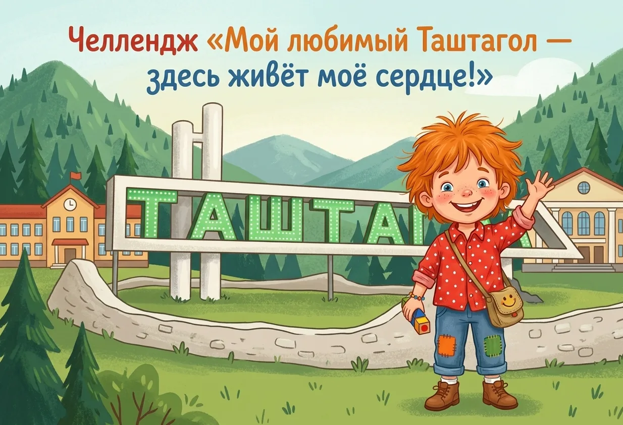 🔥 Четвёртое задание челленджа «Мой любимый Таштагол — здесь живёт моё сердце!» 🔥