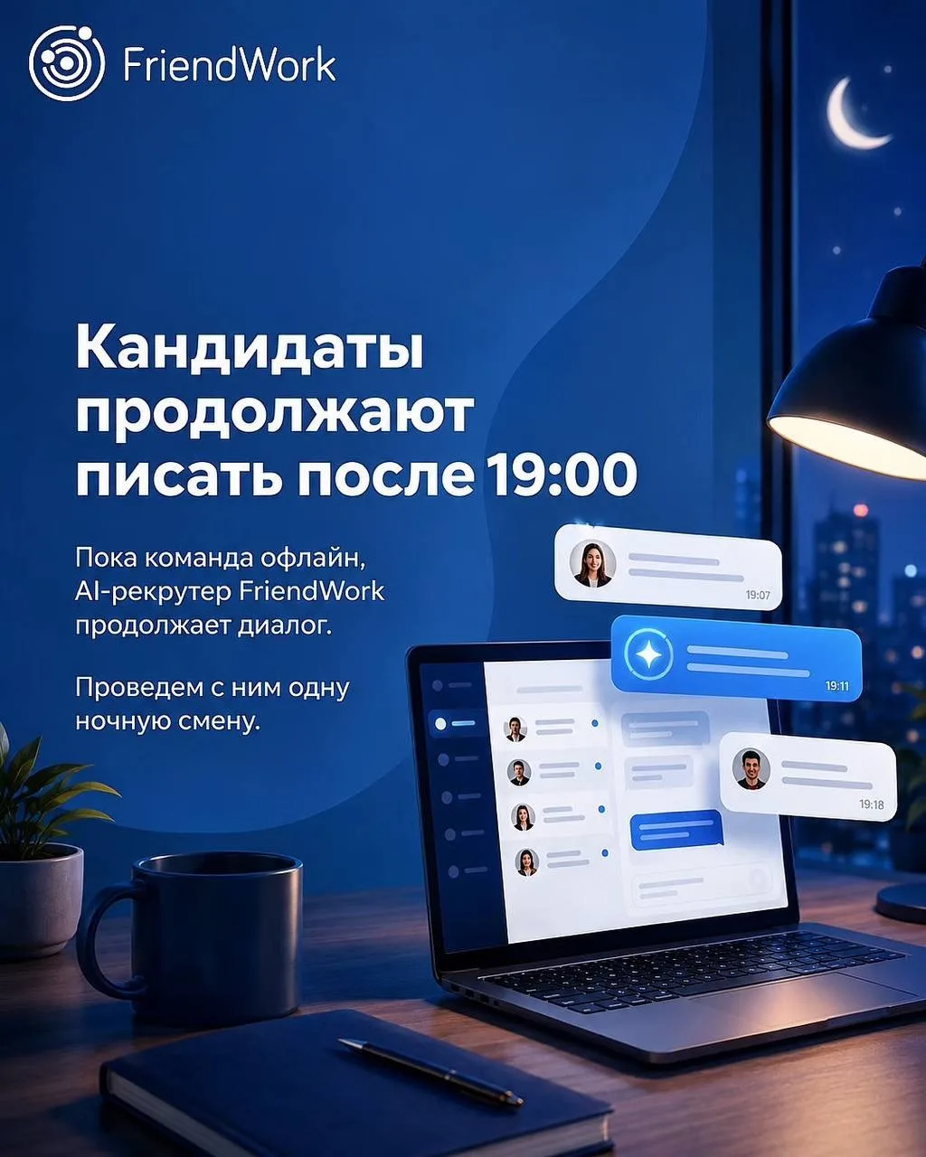 Рабочий день закончился. Подбор - нет.