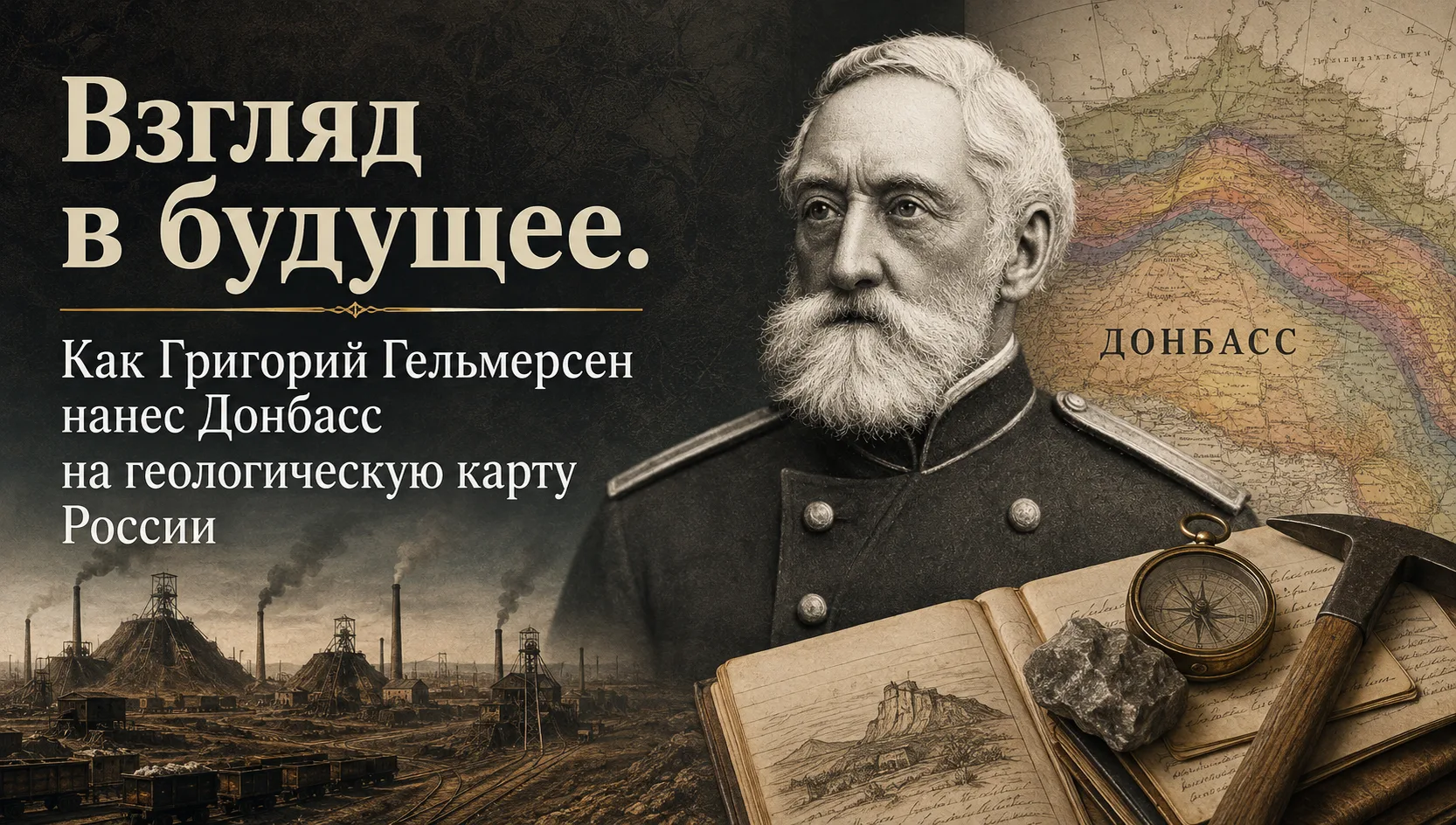 Взгляд в будущее. Как Григорий Гельмерсен нанес Донбасс на геологическую карту России