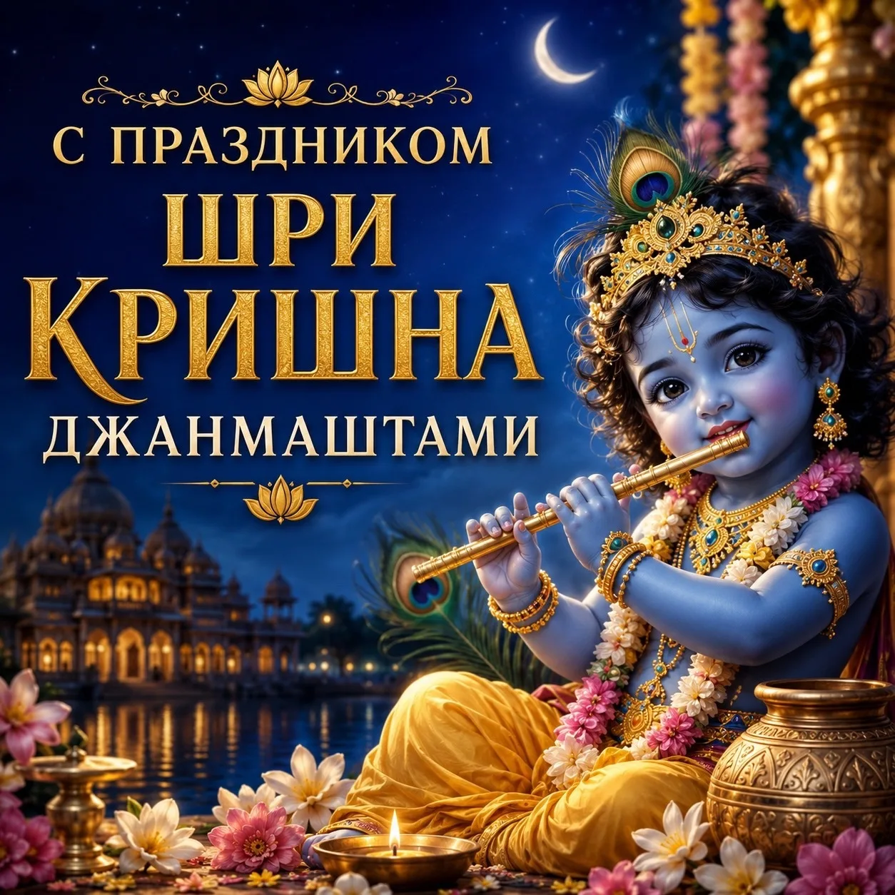💞ДЖАНМАШТАМИ И РОХИНИ ВРАТ: ОСОБЕННЫЙ ДЕНЬ ДЛЯ БЛАГИХ ДЕЛ