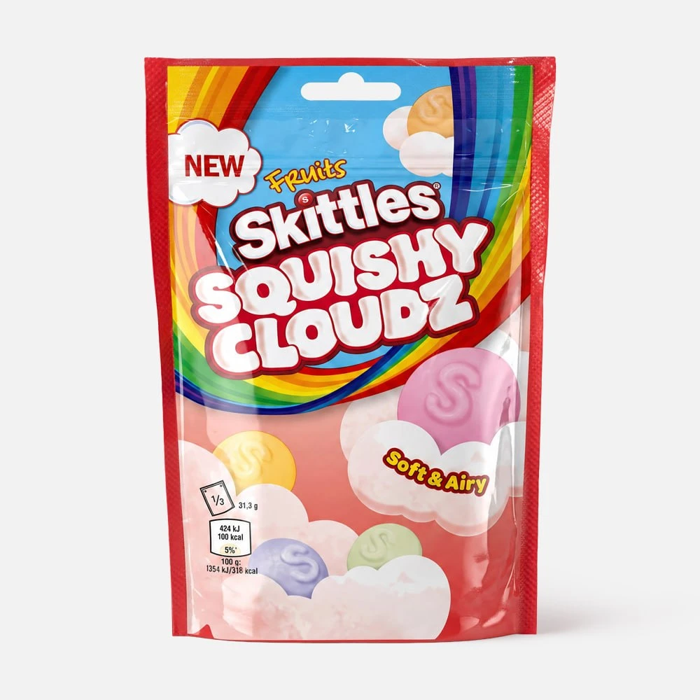 В продаже появился «облачный» мармелад от Skittles. По вкусу напоминает классическое сл...