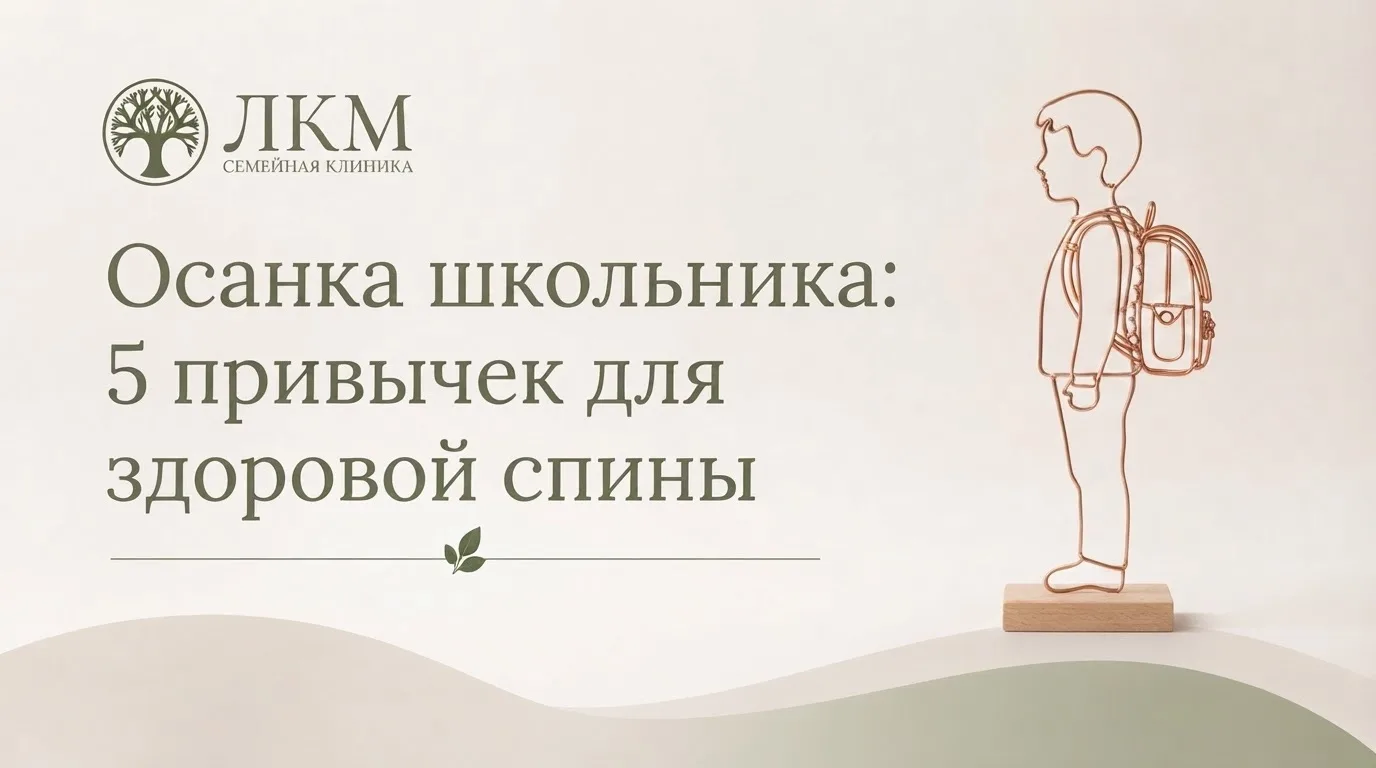 Осанка школьника: 5 привычек, которые спасут спину.