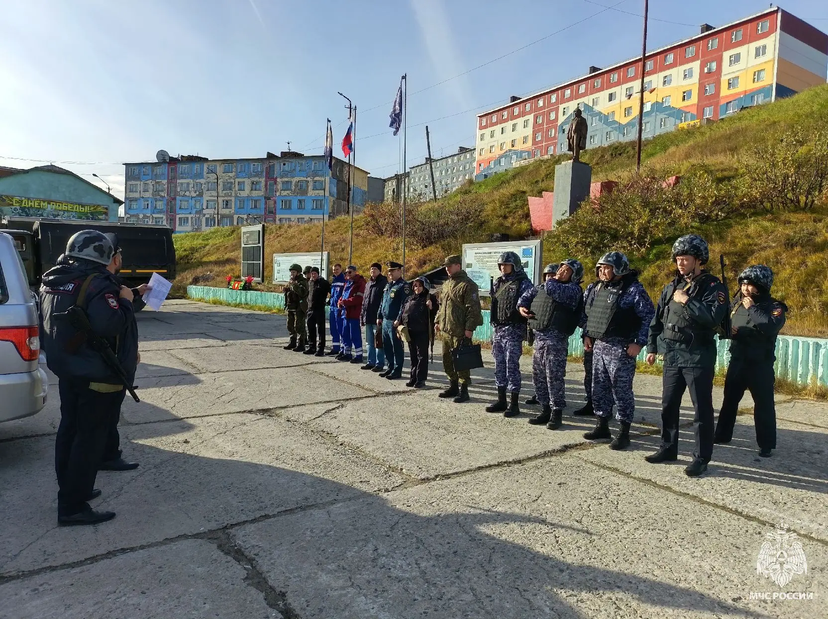 🚨 В Провиденском муниципальном округе прошли тактико-специальные учения «Вихрь»