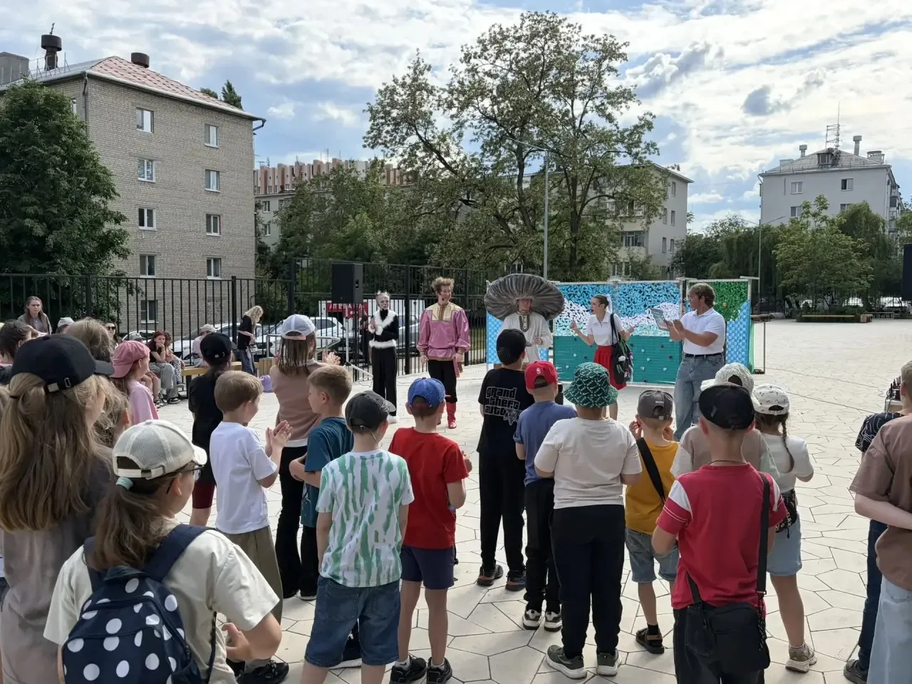 ☀️ Оздоровительный лагерь «Сказка» на базе гимназии работает только третий день, а уже столько интер