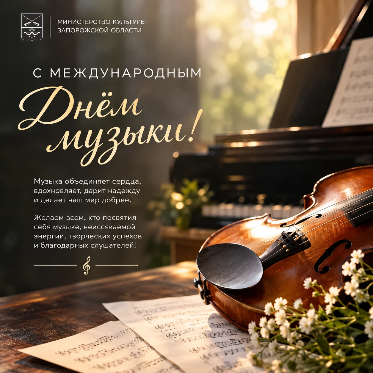 1 октября — Международный день музыки: триумф великого наследия и объединяющая сила иск...